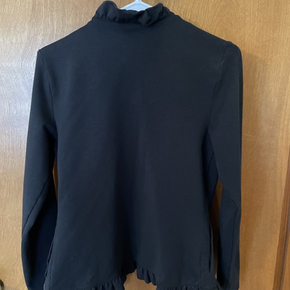 Womens Matilda Jane Black Ruffle Jacket XSmall - Picture 6 of 8